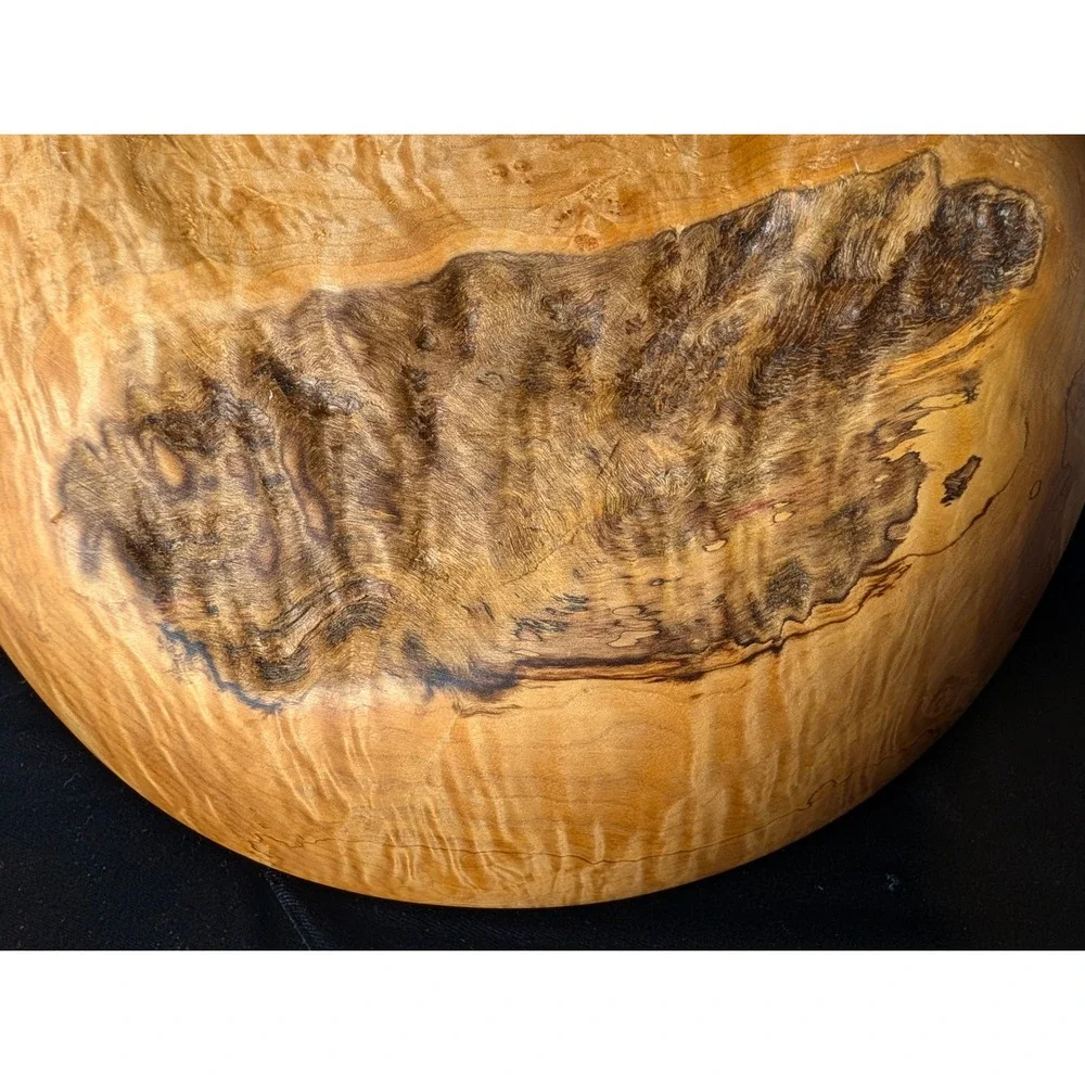Handmade hand turned